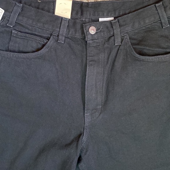 Wear Guard black solid jean pants men style 217 size 32X32 - Picture 9 of 11